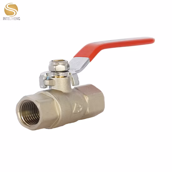 Válvula de esfera elétrica sem chumbo, prensa de latão