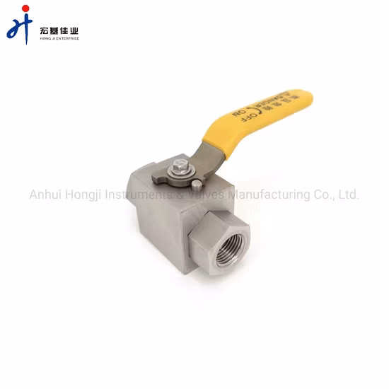 Fabricante de válvula de esfera Fornecedor Válvula de esfera de aço inoxidável de alta pressão 6000psi